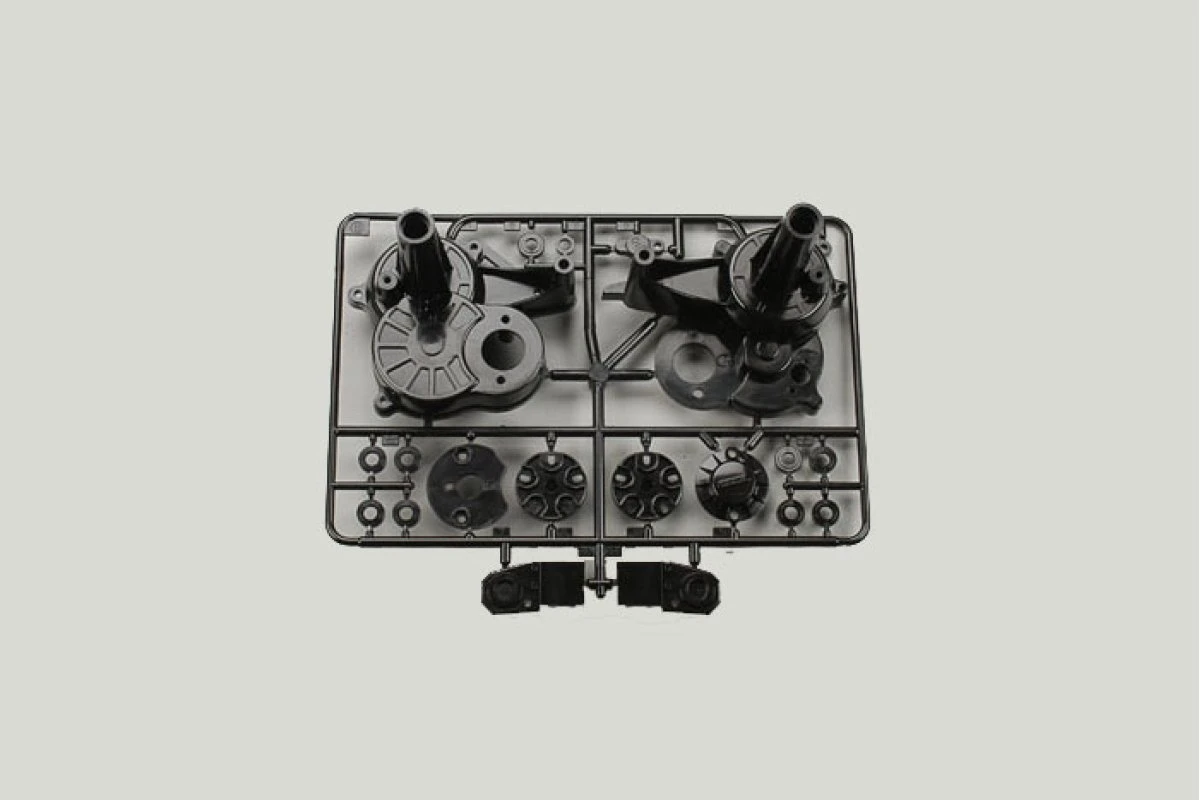 0005069 | Tamiya Black Gear Box Case Set (Parts Bag B) 3 0005069 | Tamiya Black Gear Box Case Set (Parts Bag B)