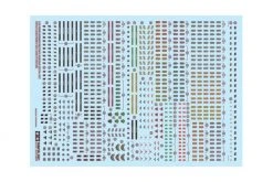 12641 | Tamiya 1/35 WWII German Africa Corp/Waffen SS Military Insigna Decal Set