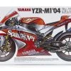 14100 | Tamiya 1/12 Yamaha YZR-M1 04 No.7/No.33 Motorcycle Plastic Model Kit -Tamila Model Shop TAM 14100 00 1200x800 1