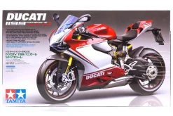 14132 | Tamiya 1/12 Ducati 1199 Panigale S Tricolore Motorcycle Plastic Model Kit