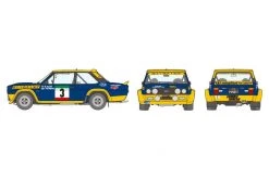 20069 | Tamiya 1/20 Fiat 131 Abarth Rally Olio Fiat Scaled Plastic Model Kit -Tamila Model Shop TAM 20069 06 1200x800 1