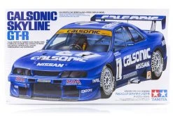 24184 | Tamiya 1/24 Nissan Calsonic Skyline R33 GT-R Scaled Plastic Model Kit