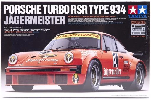 24328 | Tamiya 1/24 Porsche Turbo RSR Type 934 Jagermeister Plastic Model Kit -Tamila Model Shop TAM 24328 00 1200x800 1