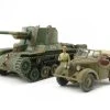 25187 | Tamiya 1/35 Japanese Type 1 Self-Propelled Gun W/ Type 95 Light Kurgoane 4x4 Staff Car Scaled Plastic Model Kit -Tamila Model Shop TAM 25187 01 1200x800 1