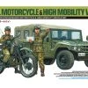 25188 | Tamiya 1/35 Japanese JGSDF Reconnaissance Motorcycle & High Mobility Vehicle Scaled Plastic Model Kit -Tamila Model Shop TAM 25188 00 1200x800 1