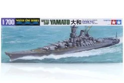 31113 | Tamiya 1/700 Japanese Yamato Battleship (Waterline Series) Plastic Model Kit