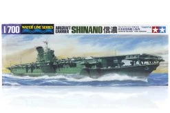 31215 | Tamiya 1/700 Japanese Shinano Aircraft Carrier (Waterline Series) Plastic Model Kit