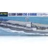 31711 | Tamiya 1/700 U.S. CVE-9 Bogue Escort Carrier (Waterline Series) Plastic Model Kit