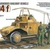 32413 | Tamiya 1/35 German Armored Railway Vehicle P204(f) Scaled Plastic Model Kit