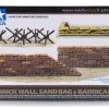 32508 | Tamiya 1/48 Brick Wall Sand Bag & Barricade Set Scaled Plastic Model Kit
