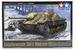 32511 | Tamiya 1/48 German Jagdpanzer 38(t) Hetzer Scaled Plastic Model Kit