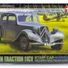 32517 | Tamiya 1/48 French/German Citroen Traction 11CV Staff Car Scaled Plastic Model Kit