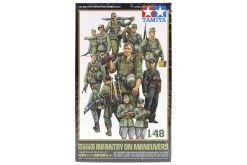 32530 | Tamiya 1/48 German WWII Infantry On Maneuvers Scaled Plastic Model Kit