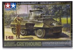 32551 | Tamiya 1/48 U.S. M8 Greyhound Light Armored Car Scaled Plastic Model Kit