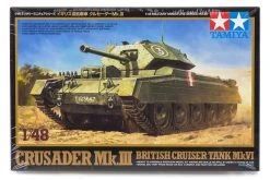 32555 | Tamiya 1/48 British Crusader Mk.III SU-122 Tank Destroyer Plastic Model Kit