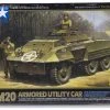 32556 | Tamiya 1/48 U.S. M20 Armored Utility Car Scaled Plastic Model Kit -Tamila Model Shop TAM 32556 00 1200x800 1