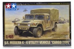 32563 | Tamiya 1/48 U.S. Modern 4x4 Utility Vehicle (Cargo Type) Plastic Model Kit