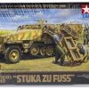 32566 | Tamiya 1/48 German Stuka Zu Fuss Ausf.D Half-Track (Mtl.SPW.Sd.Kfz) Scaled Plastic Model Kit -Tamila Model Shop TAM 32566 00 1200x800 1