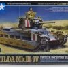 32572 | Tamiya 1/48 British Matilda Mk. III/IV Infantry Tank Scaled Plastic Model Kit