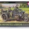 32578 | Tamiya 1/48 German Motorcycle & Sidecar Scaled Plastic Model Kit -Tamila Model Shop TAM 32578 00 1200x800 1