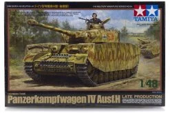 32584 | Tamiya 1/48 German Panzerkampfwagen IV Ausf. H Late Production Tank Scaled Plastic Model Kit