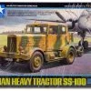 32593 | Tamiya 1/48 German SS-100 Heavy Truck Scaled Plastic Model Kit -Tamila Model Shop TAM 32593 00 1200x800 1