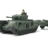32594 | Tamiya 1/48 British Churchill (Mk.VII) Crocodile Tank Scaled Plastic Model Kit