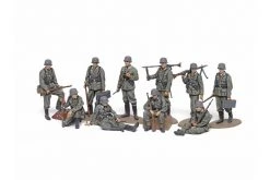 32602 | Tamiya 1/48 Military Miniature Series WWII German Infantry Scaled Plastic Model Kit