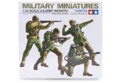 35013 | Tamiya 1/35 U.S. Army Infantry Scaled Plastic Model Kit