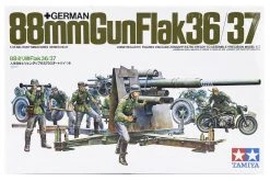 35017 | Tamiya 1/35 German 88mm Flak36/37 Scaled Plastic Model Kit