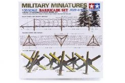 35027 | Tamiya 1/35 Barricade Set Scaled Plastic Model Kit