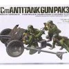35035 | Tamiya 1/35 German 37mm Pak 35/36 Anti-Tank Gun Scaled Plastic Model Kit