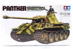 35065 | Tamiya 1/35 German Panzerkampfwagen V (Sk.Kfz. 171) Ausf.A Panther Tank Scaled Plastic Model Kit