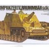 35077 | Tamiya 1/35 German Sturmpanzer IV Brummbar (Sd.Kfz.166) Scaled Plastic Model Kit -Tamila Model Shop TAM 35077 00 1200x800 1