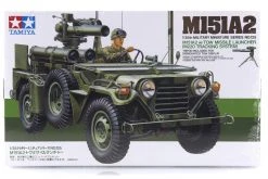 35125 | Tamiya 1/35 U.S. M151A2 W/ Tow Missile Launcher (M220 Tracking System) Truck Scaled Plastic Model Kit