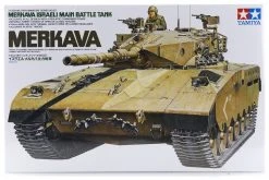 35127 | Tamiya 1/35 Israeli MBT Merkava Tank Scaled Plastic Model Kit