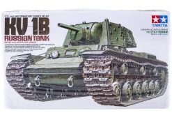 35142 | Tamiya 1/35 Russian KV-1B Tank Plastic Model Kit