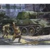 35149 | Tamiya 1/35 Russian 1943 T34/76 Tank ChTZ Version Scaled Plastic Model Kit -Tamila Model Shop TAM 35149 00 1200x800 1