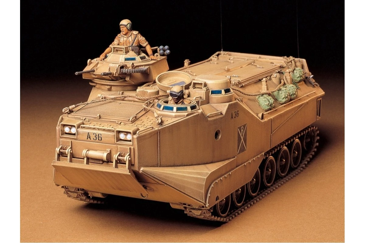 35159 | Tamiya 1/35 U.S. Assault Amphibian Vehicle (AAVP7A1) W/ UGWS Scaled Plastic Model Kit 4 35159 | Tamiya 1/35 U.S. Assault Amphibian Vehicle (AAVP7A1) W/ UGWS Scaled Plastic Model Kit - Image 2