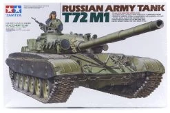 35160 | Tamiya 1/35 Russian T72 M1 Tank Scaled Plastic Model Kit