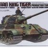35164 | Tamiya 1/35 German King Tiger II Production Turret Sd.Kfz.182) Tank Scaled Plastic Model Kit -Tamila Model Shop TAM 35164 00 1200x800 1