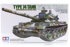 35168 | Tamiya 1/35 Japanese Type 74 Winter Version Tank Scaled Plastic Model Kit