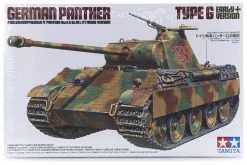 35170 | Tamiya 1/35 German Panzerkampfwagen V Panther Ausf. G Fruhe Version (Sd.Kfz. 171) Fruhe Version Tank Scaled Plastic Model Kit