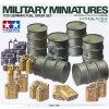 35186 | Tamiya 1/35 German Fuel Drum Set Scaled Plastic Model Kit -Tamila Model Shop TAM 35186 00 1200x800 1