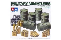 35186 | Tamiya 1/35 German Fuel Drum Set Scaled Plastic Model Kit