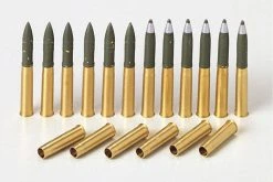 35191 | Tamiya 1/35 M4 Sherman Brass 75mm Projectiles