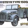 35225 | Tamiya 1/35 German Steyr Type 1500A/01 Truck (s.gl.Pkw) Scaled Plastic Model Kit -Tamila Model Shop TAM 35225 00 1200x800 1