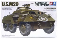 35234 | Tamiya 1/35 U.S. 6-wheeled Armored Car Scaled Plastic Model Kit