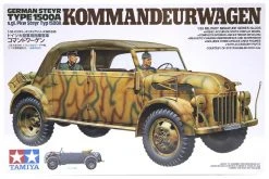 35235 | Tamiya 1/35 German Steyr Type 1500A Kommandeurwagen (s.gl.Pkw) Staff Car Scaled Plastic Model Kit