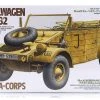35238 | Tamiya 1/35 German Kubelwagen Type 82 Africa-Corps Truck Scaled Plastic Model Kit -Tamila Model Shop TAM 35238 00 1200x800 1